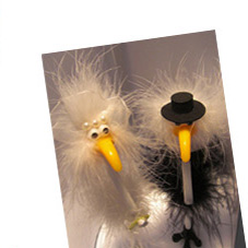 Frida und Alfred leuchtend