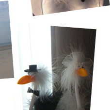 Frida und Alfred getrennt