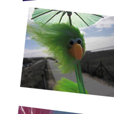 Frederike mit Schirmchen