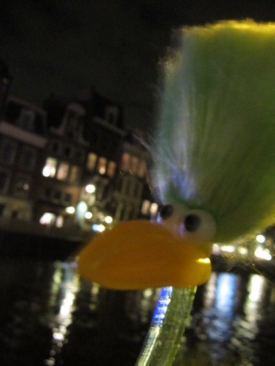 Fred an der n�chtlichen Gracht