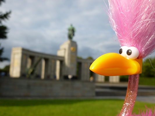 Floyd am Soldatendenkmal