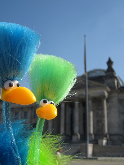 Fred & Franz Ferdinand am Reichstag