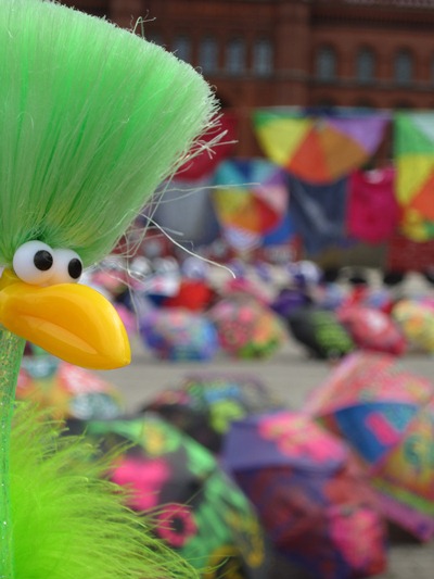 Fred am Roten Rathaus