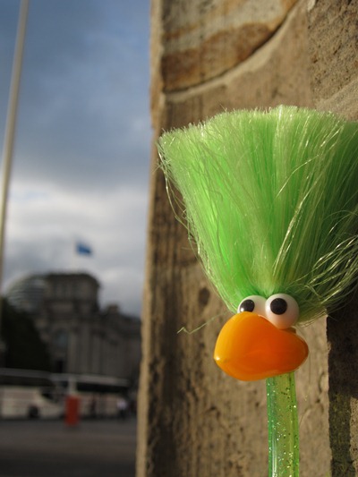 Fred am Brandenburger Tor