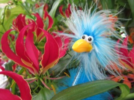 Fanny mit Lilien