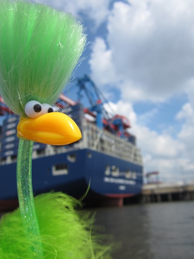 Fred mit Alexander von Humboldt