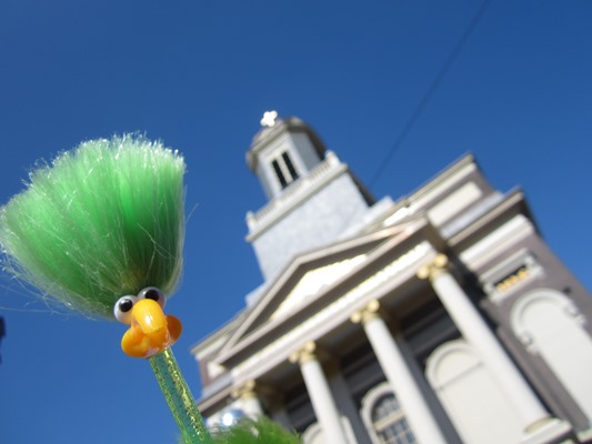 Fred schaut sich Leiden an