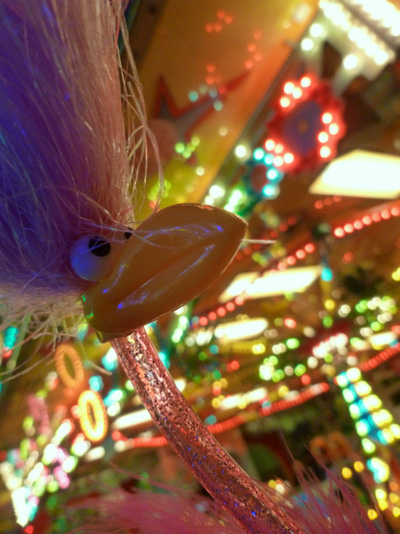 Floyd am Kinderkarussell