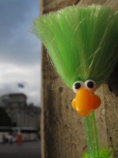 Fred am Brandenburger Tor