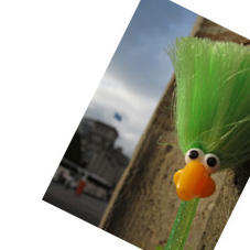 Fred am Brandenburger Tor