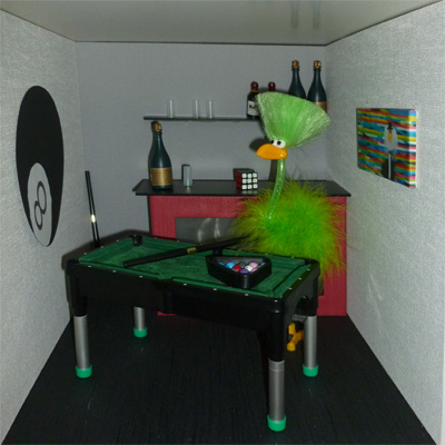 Das Mingohaus. Billardzimmer