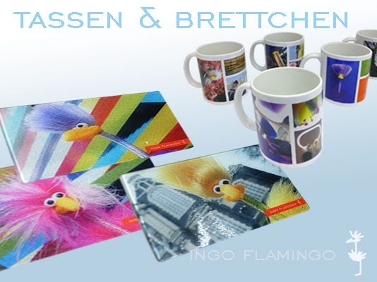 INGO FLAMINGO Tassen & Brettchen