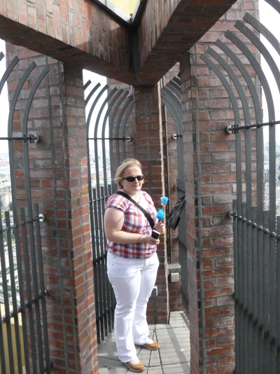 Steffi beim Mingofieren